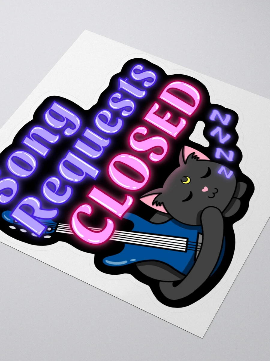 Song Requests Closed Sticker product image (3)