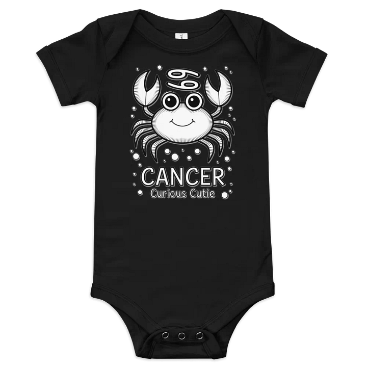 Curious Cutie Cancer Onesie product image (1)