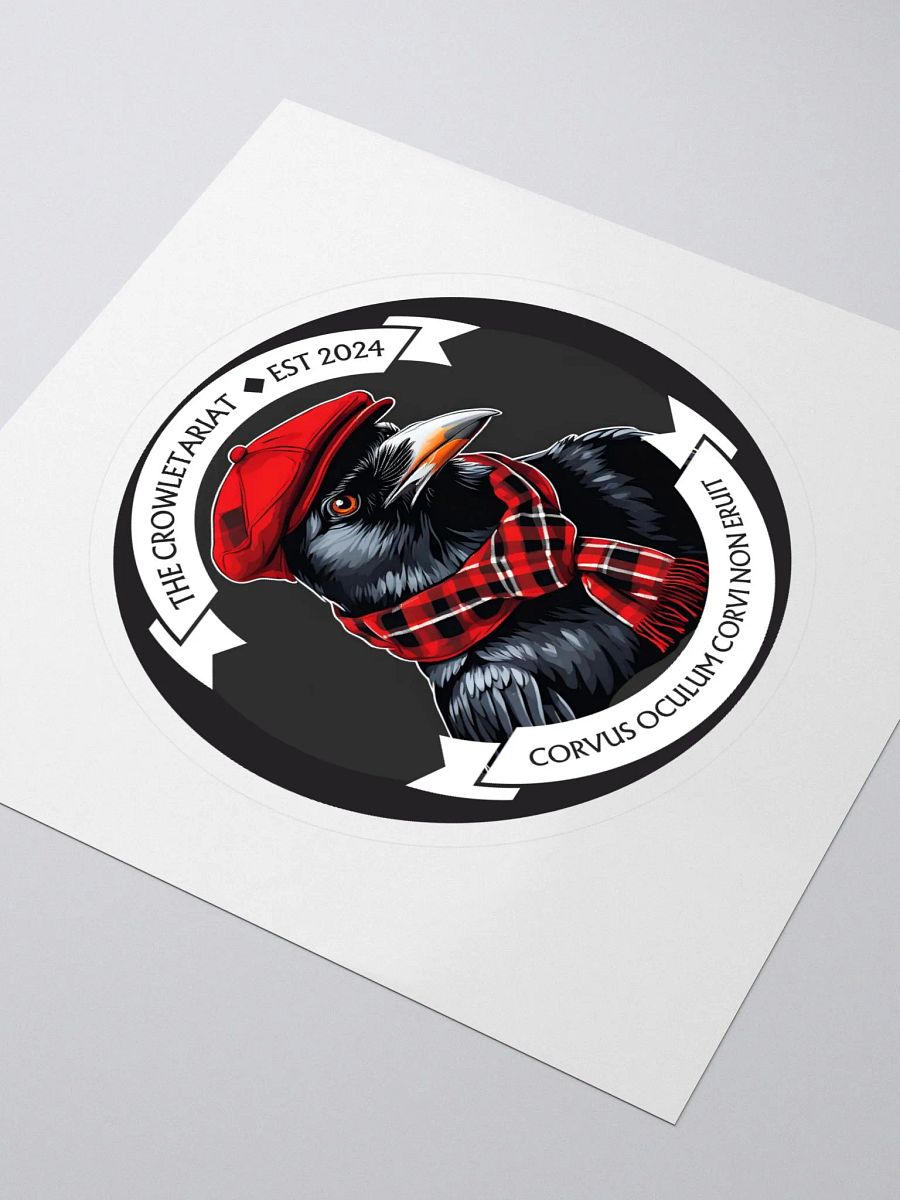 Crowletariat Sticker product image (3)
