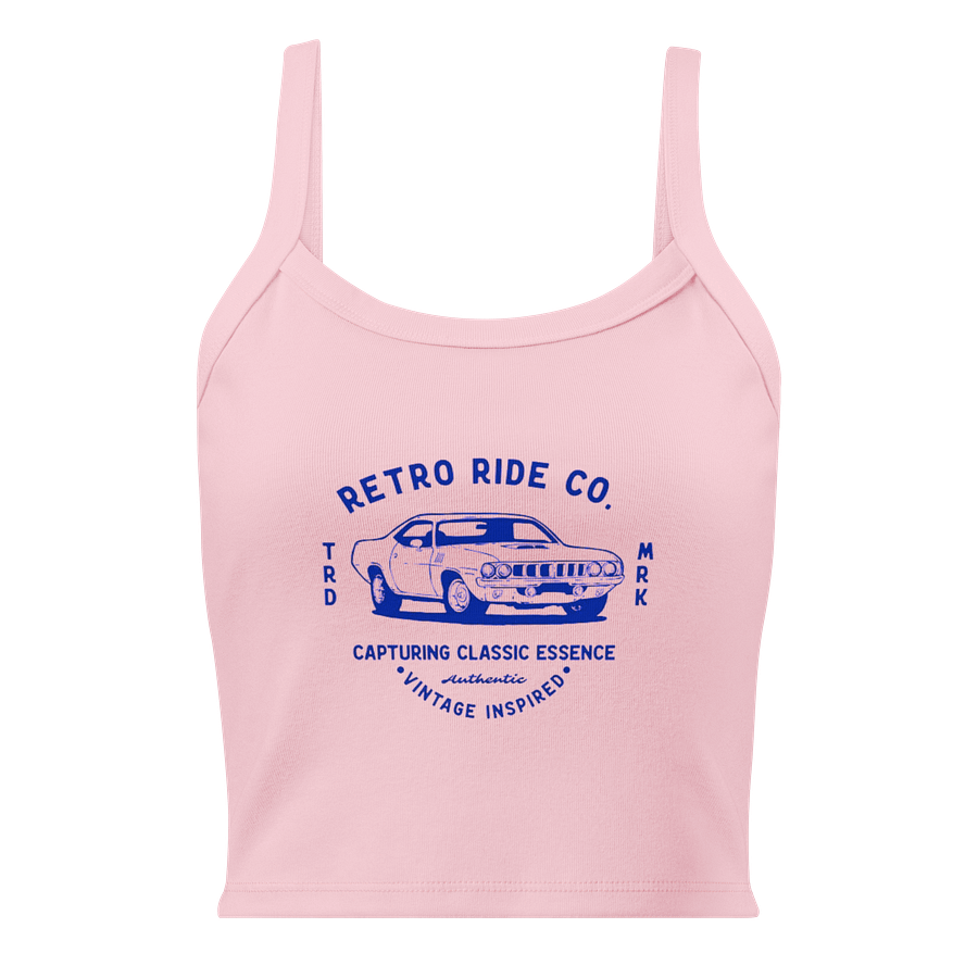 Blue Retro Ride Tank Top product image (1)
