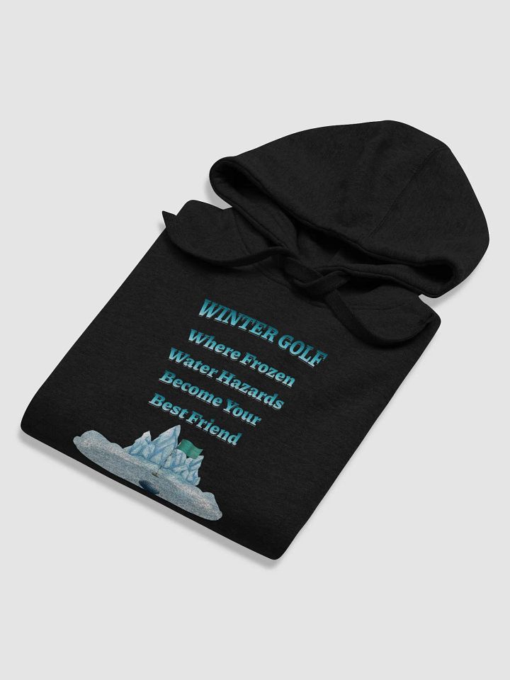 Winter Golf Funny Golfing Scene Hoodie product image (12)