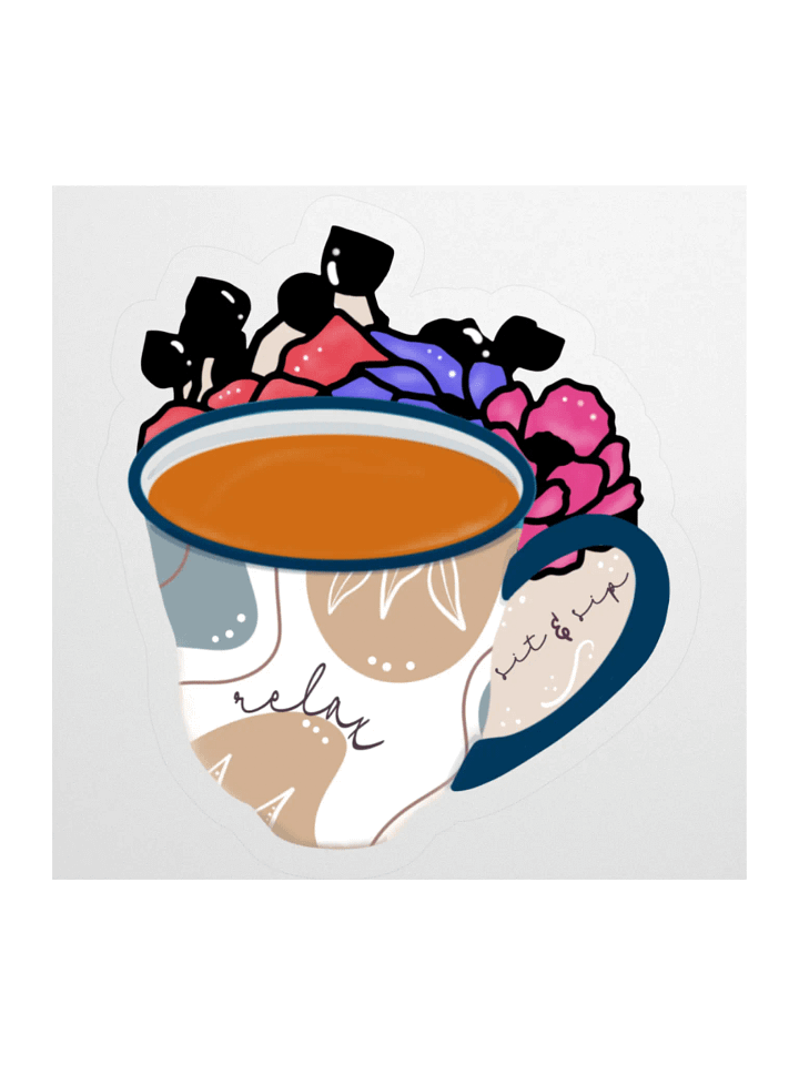 Sit and Sip Sticker product image (1)