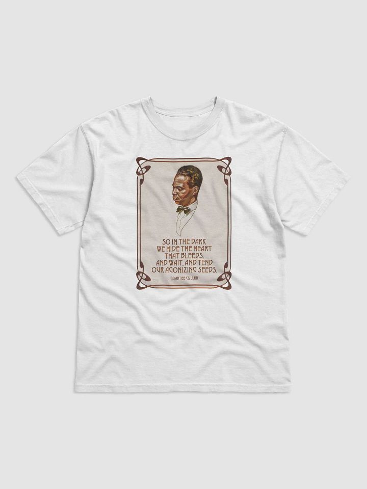 Countee Cullen: "Agonizing Seeds" Quote - T-Shirt product image (1)