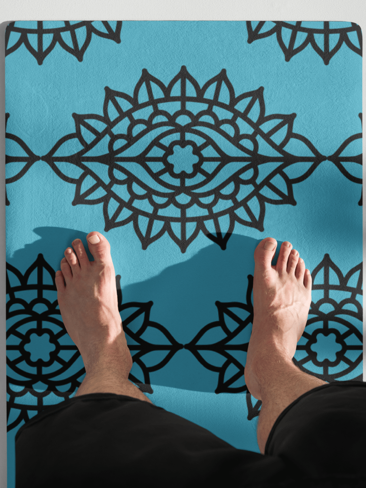 Mandala Blossom Yoga Mat product image (4)