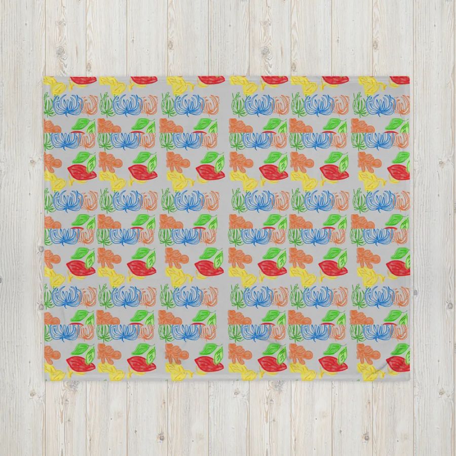 Plant Themed Throw Blanket product image (4)