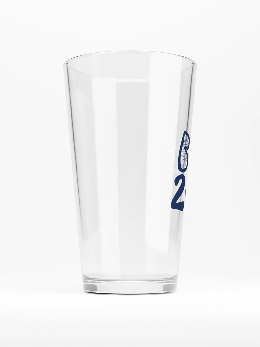 BRN.2C.C.™ | 16 oz Shaker Pint Glass | Classic Coastal Drinkware for Beer, Cocktails & More | Navy Blue Logo product image (2)