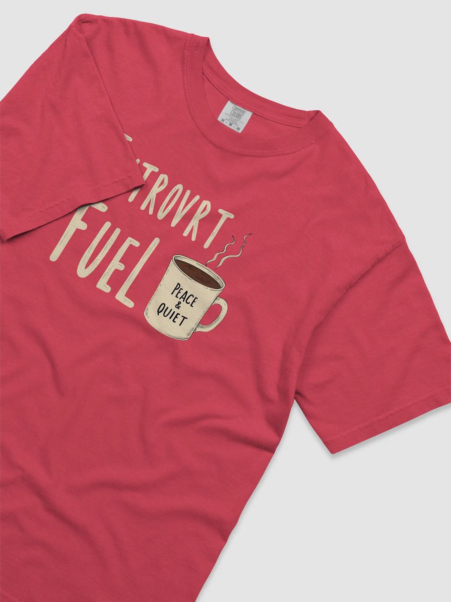 Introvert Fuel Coffee Cup T-Shirt product image (3)