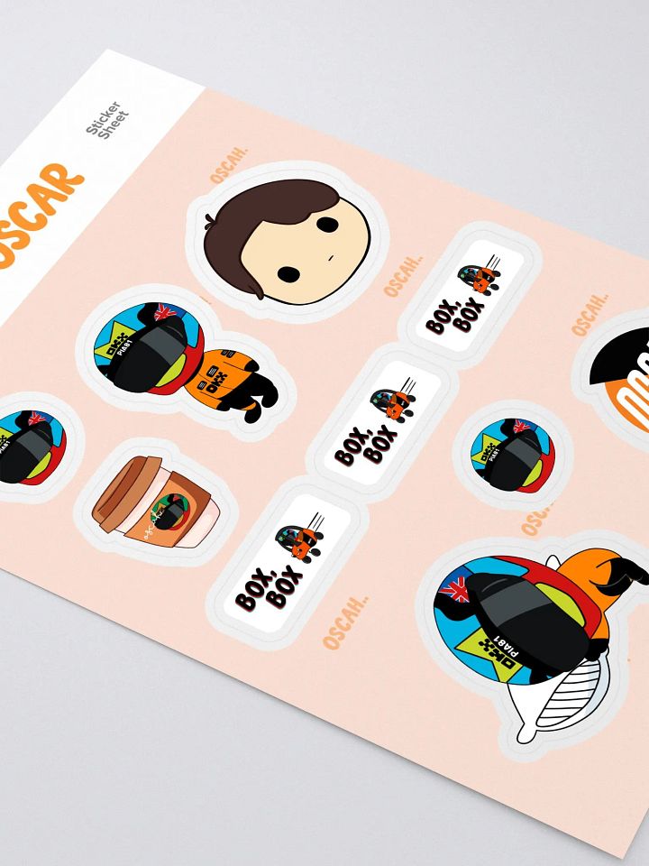 Mini Oscar - Sticker Sheet product image (2)