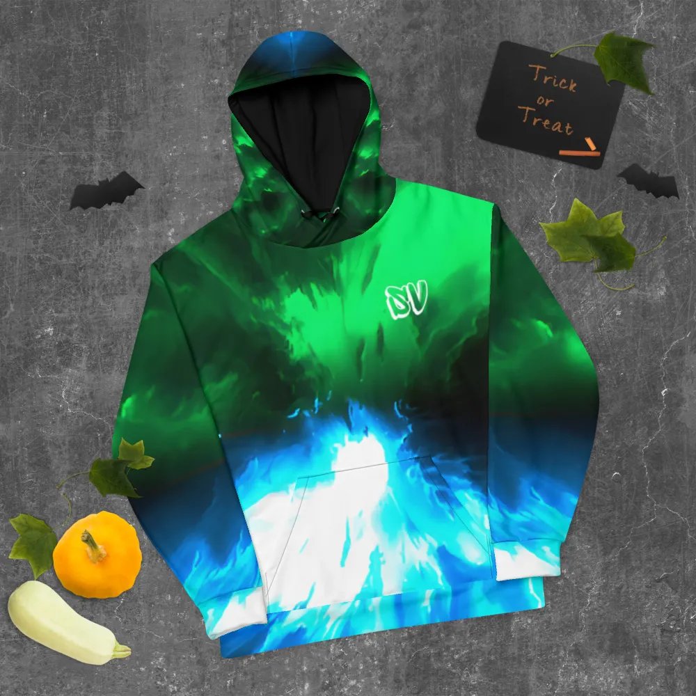 STRAIGHT VIBIN NEON COLOR FADE STYLE ZORO V RYUMA HOODIE product image (9)