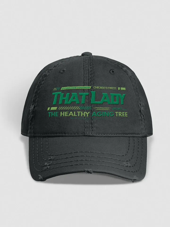 That Lady Chicago Distressed Cap (Spritzer Edition) product image (2)
