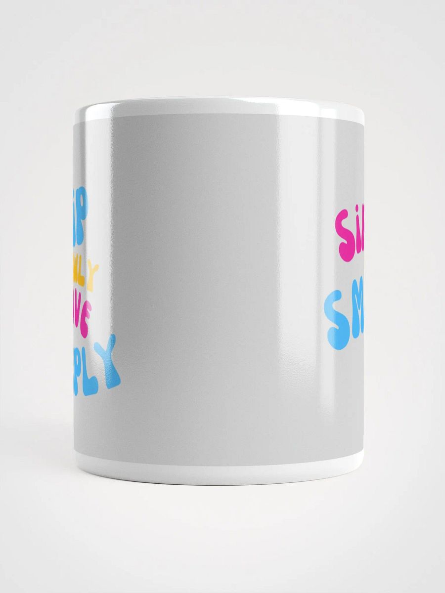 Sip and Smile White Mug product image (5)
