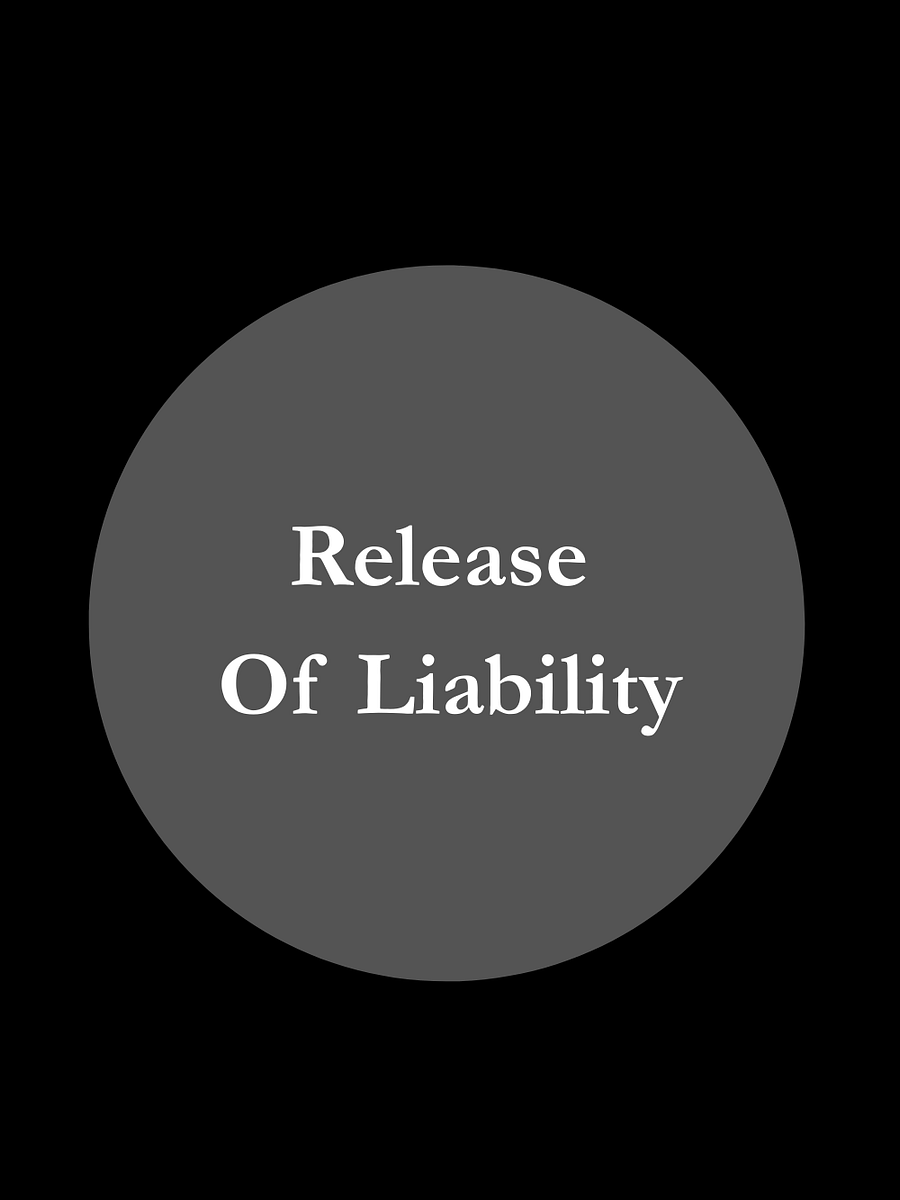Release Of Liability product image (1)