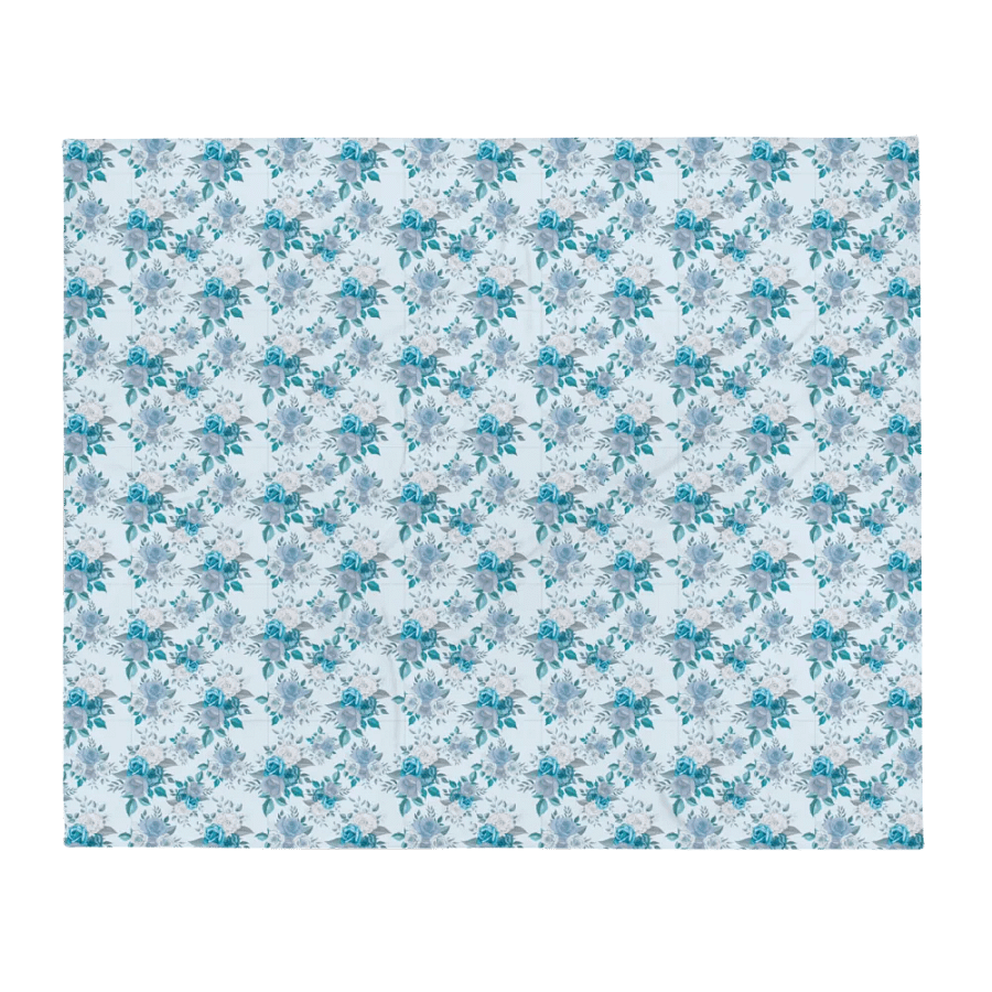 Blue Roses Blanket product image (1)