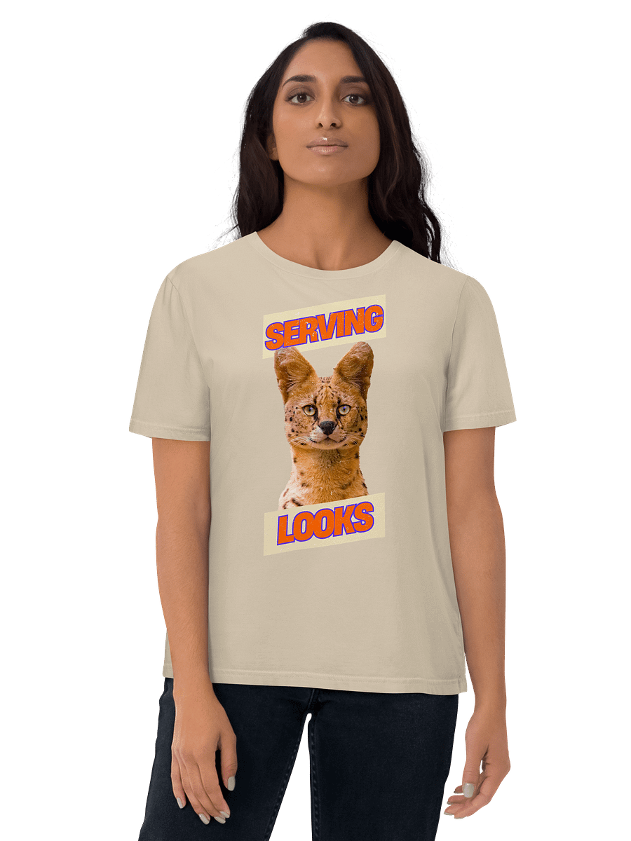 Serving Looks Wild Cat Organic Cotton T-Shirt product image (10)