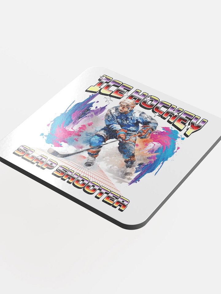 Ice Hockey Slap Shooter Dynamic Coaster product image (1)