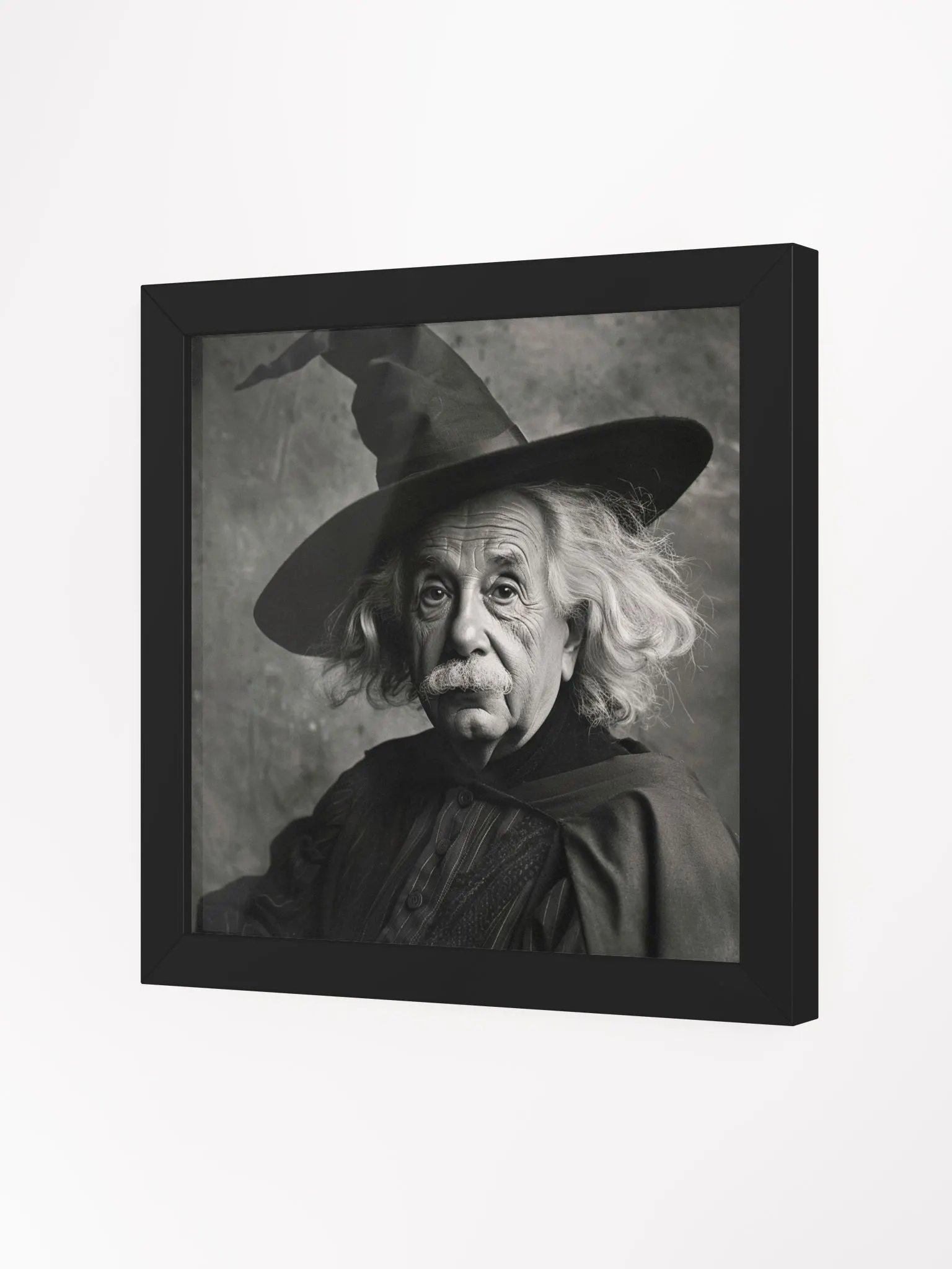 Witchy Albert Einstein Funny Wall Art product image (15)