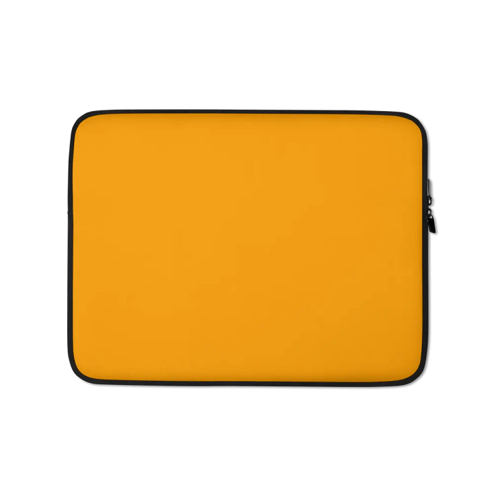Yellow Gold Laptop Sleeve product image (1)
