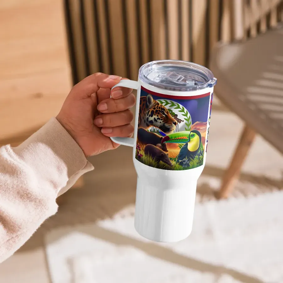 Beauty of Belize (Fun Edition) Travel Mug product image (3)