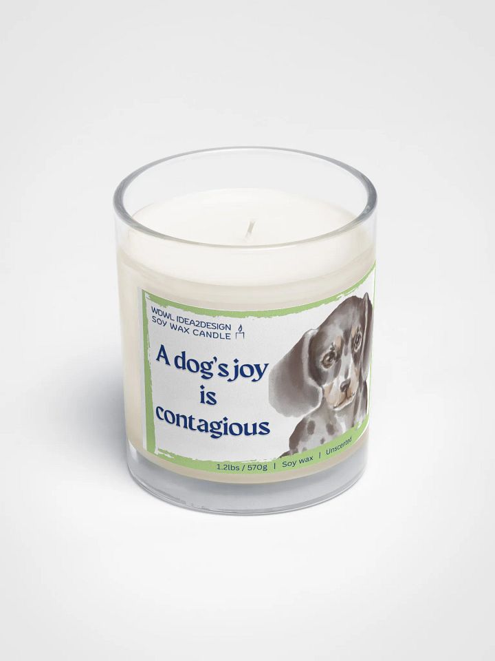 Dachshund Dog Lover Best Gift, Large Capacity, Great Value & Eco-Friendly Candle – 1.2 lbs of Pure Serenity product image (2)