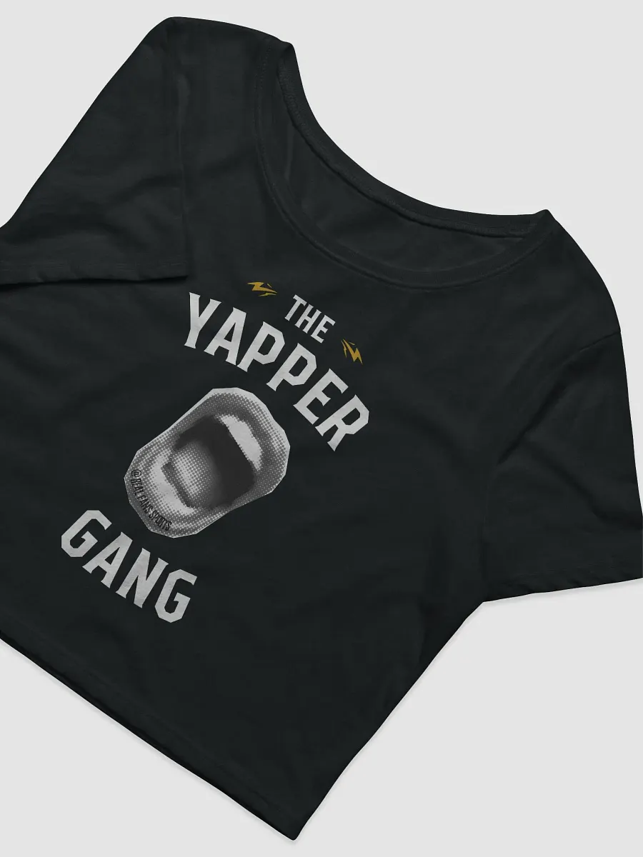 Yapper Gang SoftFit Women's Crop Tee product image (3)