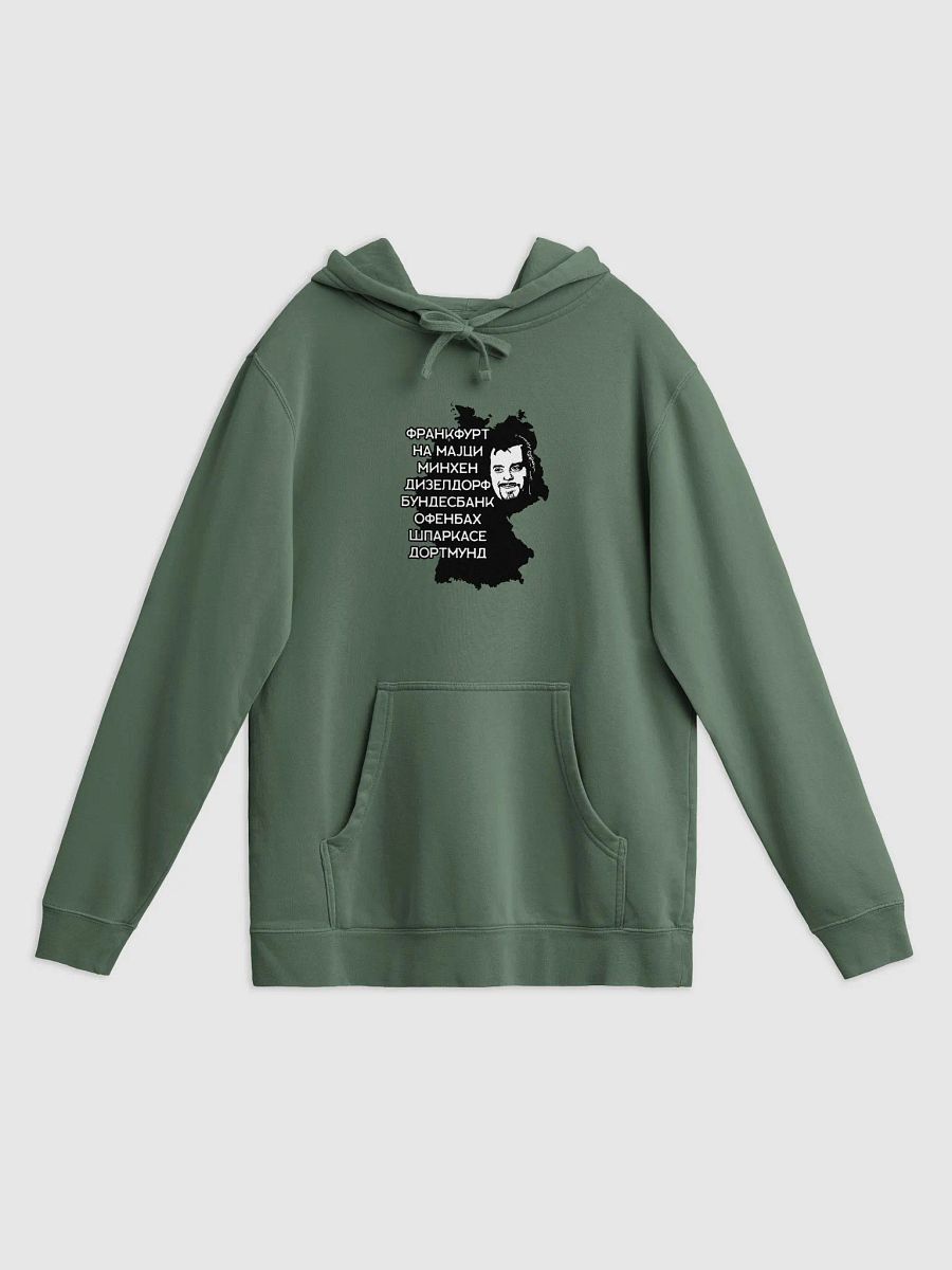 Biber Rane Independent Trading Co. Pigment Dyed Hoodie product image (1)