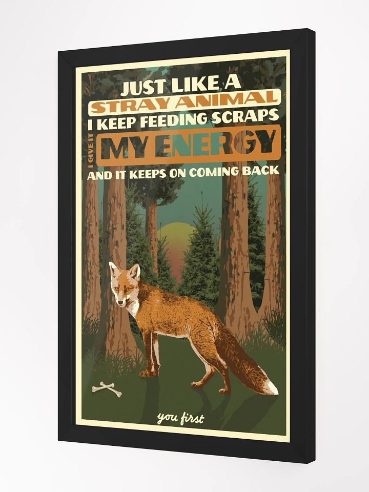 everyone is a bad guy - framed print product image (4)