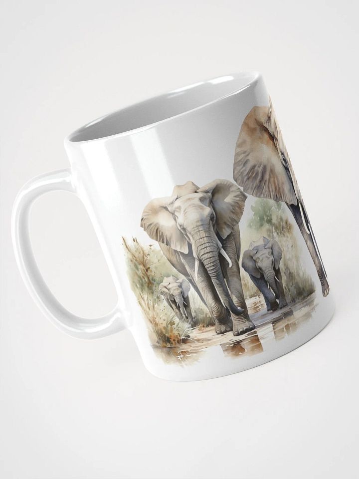 Elephant Parade White Glossy Mug product image (2)