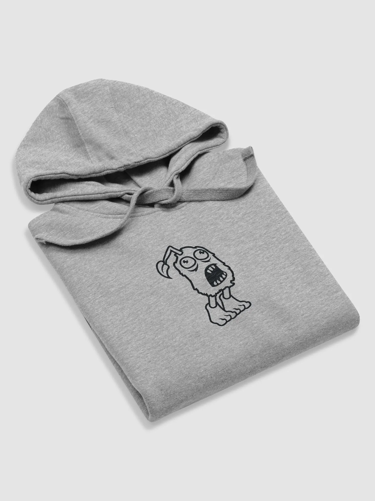 Furcorn (Black on Light) Hoodie product image (5)