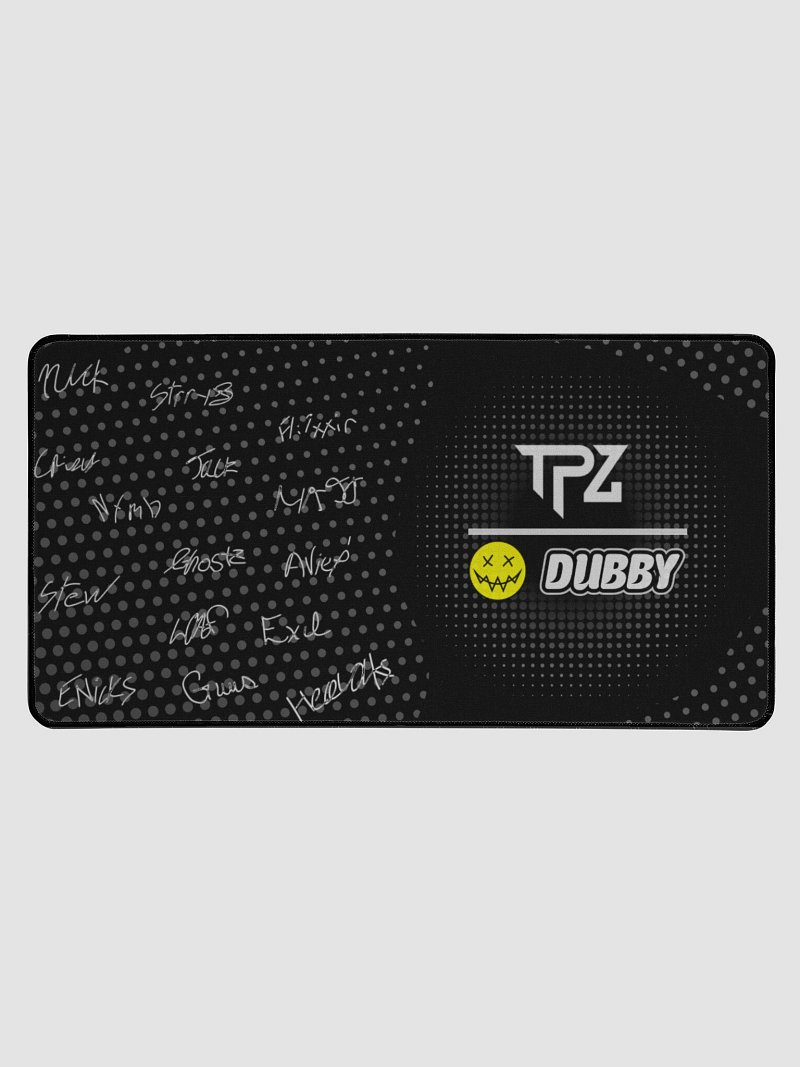 Team Topaz Sponsor Mouse Pad