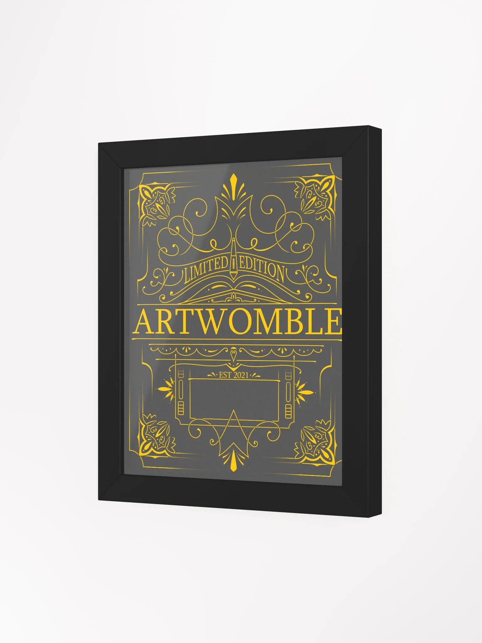 Artwomble Framed Print - Grey product image (3)