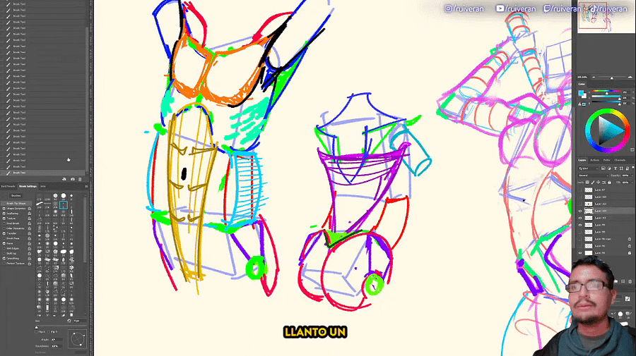 DIBUJA ANATOMÍA EN ACCIÓN ( VIDEOCURSO-40Hrs ) + PDFs + Pinceles 2025 + Rutina de Prácticas product image (5)