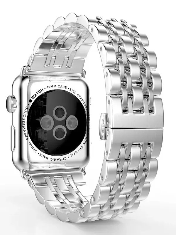 Stainless Steel Metal Seven Bead Bracelet product image (4)