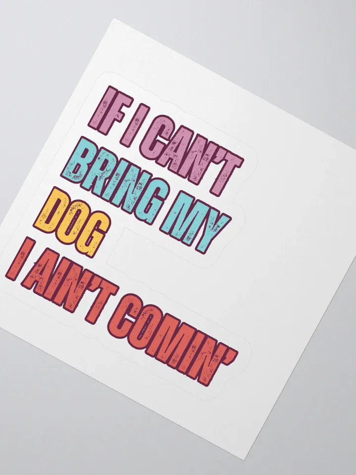 Dog Lover's Mantra Stickers product image (4)