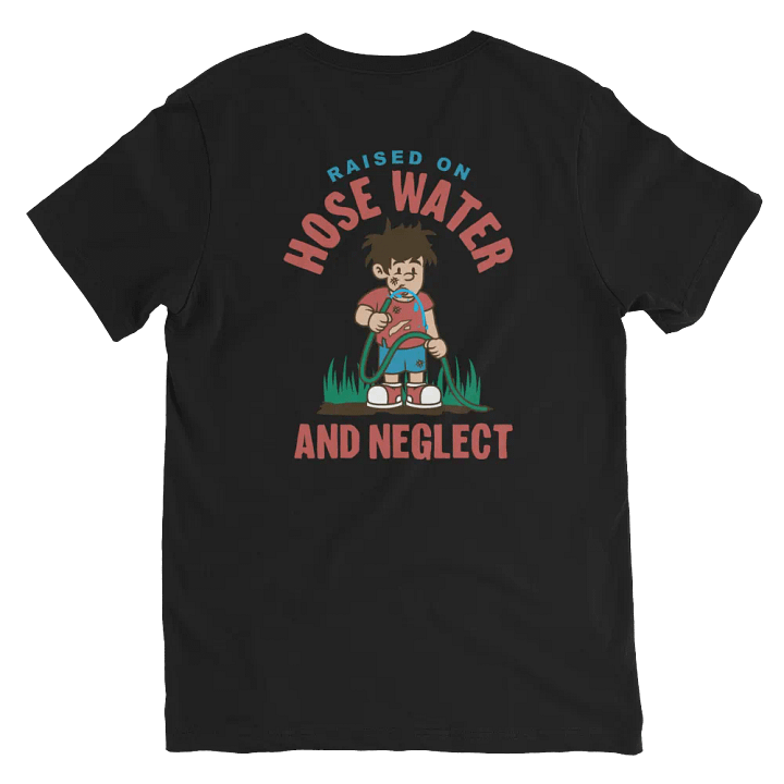 Hose Water Black V-Neck T-Shirt product image (1)