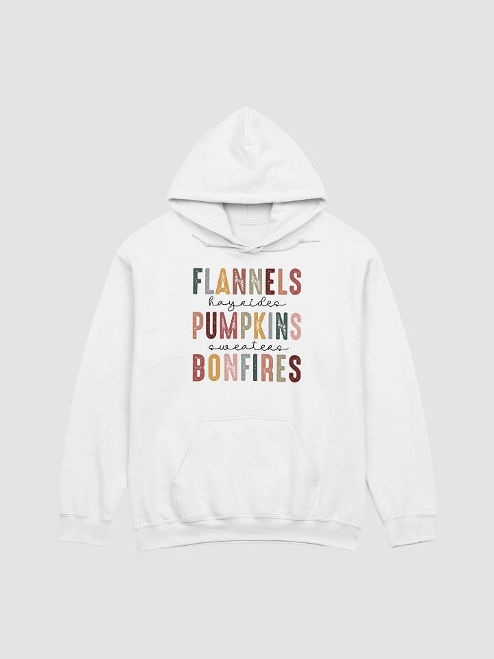 Flannels Pumpkins Bonfires Hoodie product image (1)