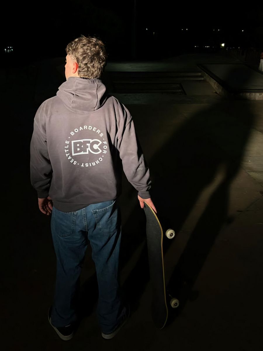 ADULT BFC Super Soft Grey Hoodie product image (4)