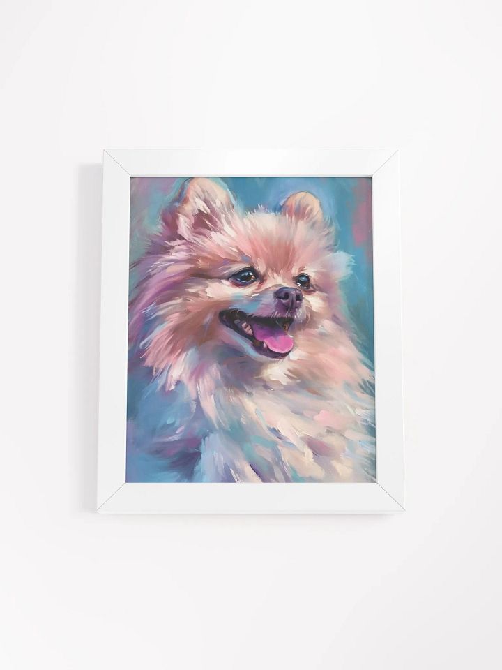 Impressionistic Pomeranian Smile Poster product image (1)