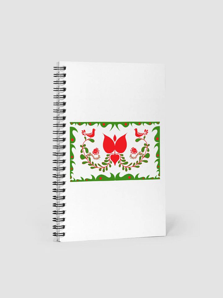 Hungarian Folklore Spiral Notebook product image (1)