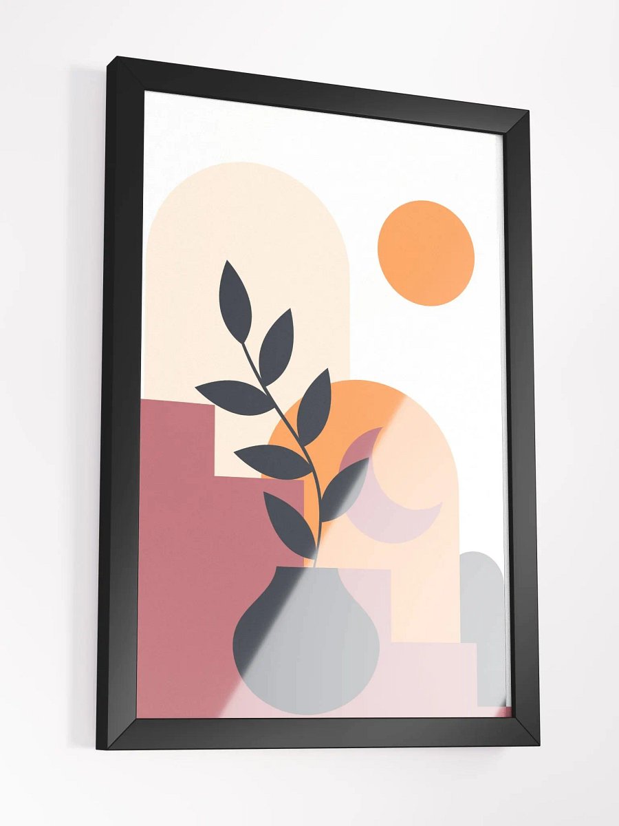 Abstract Geometric Vase Art Print product image (14)