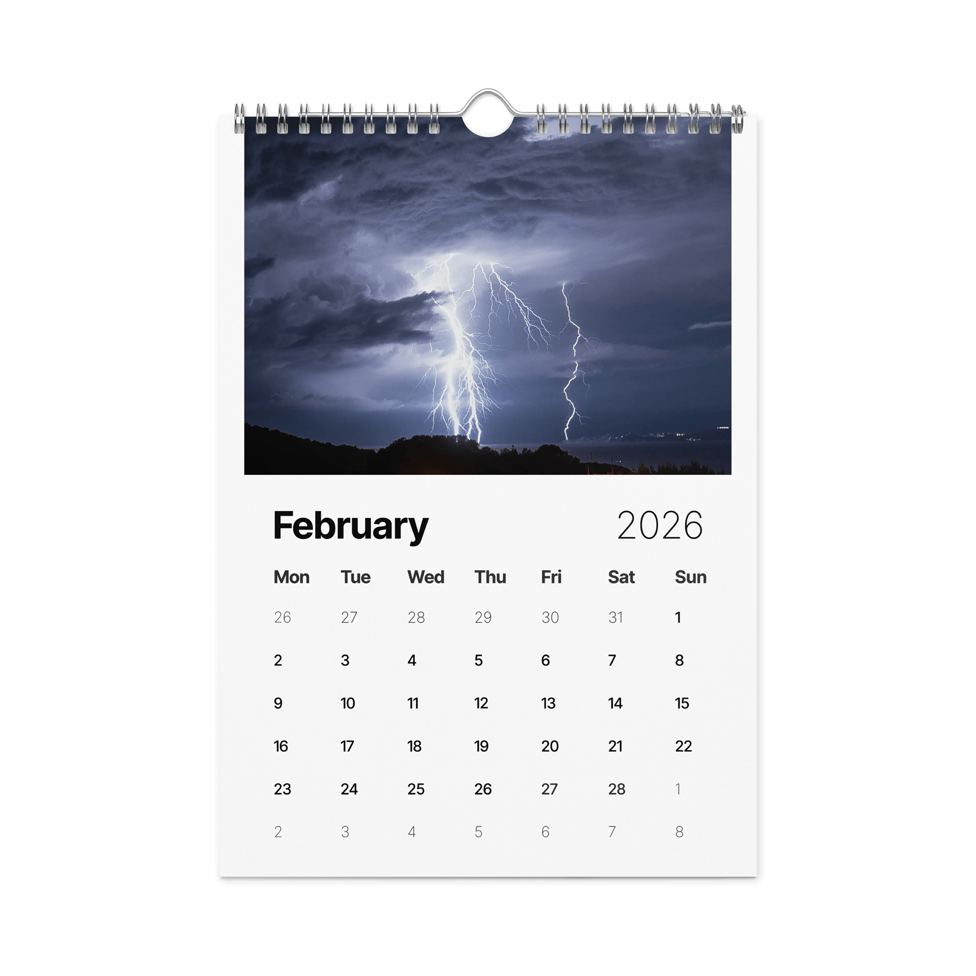 CALENDRIER 2026 ( EN / US ) product image (5)