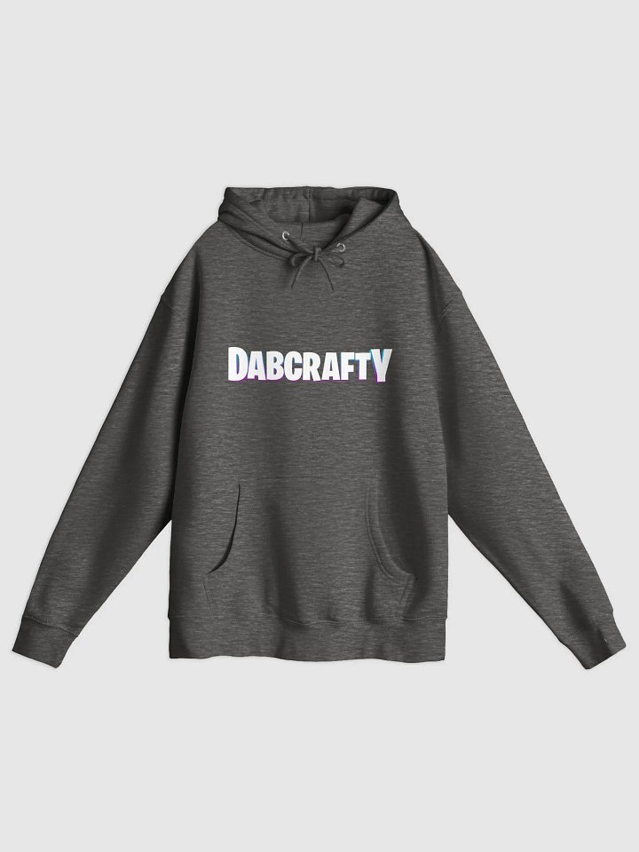 🧥🔥 First Edition Dabcrafty Hoodie ALT White – A Must-Have for Fans! 🔥🎮 product image (2)
