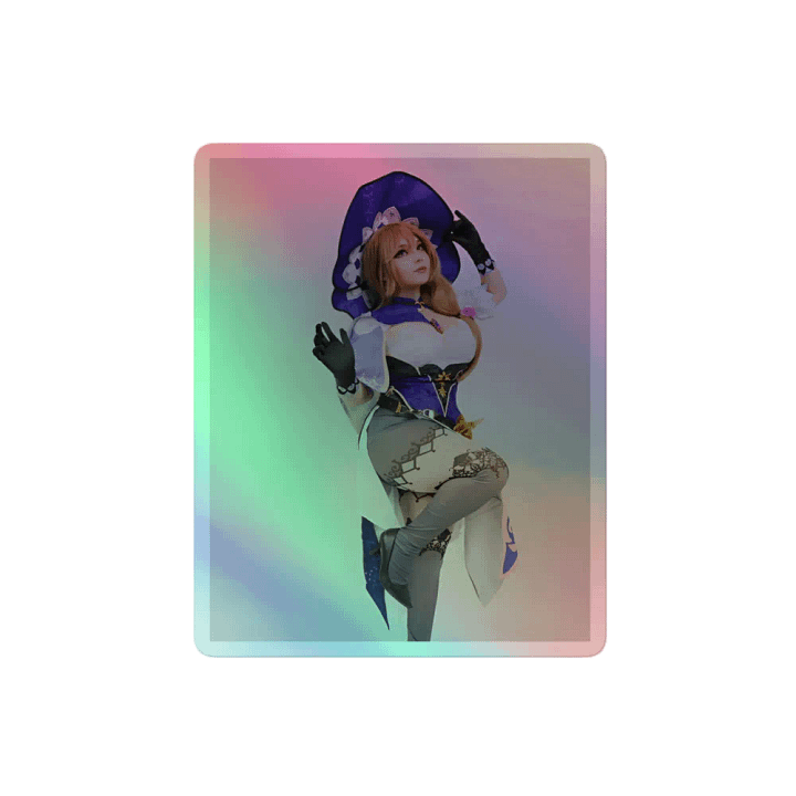 JuicyJinxs Lisa Cosplay Holographic Sticker product image (2)