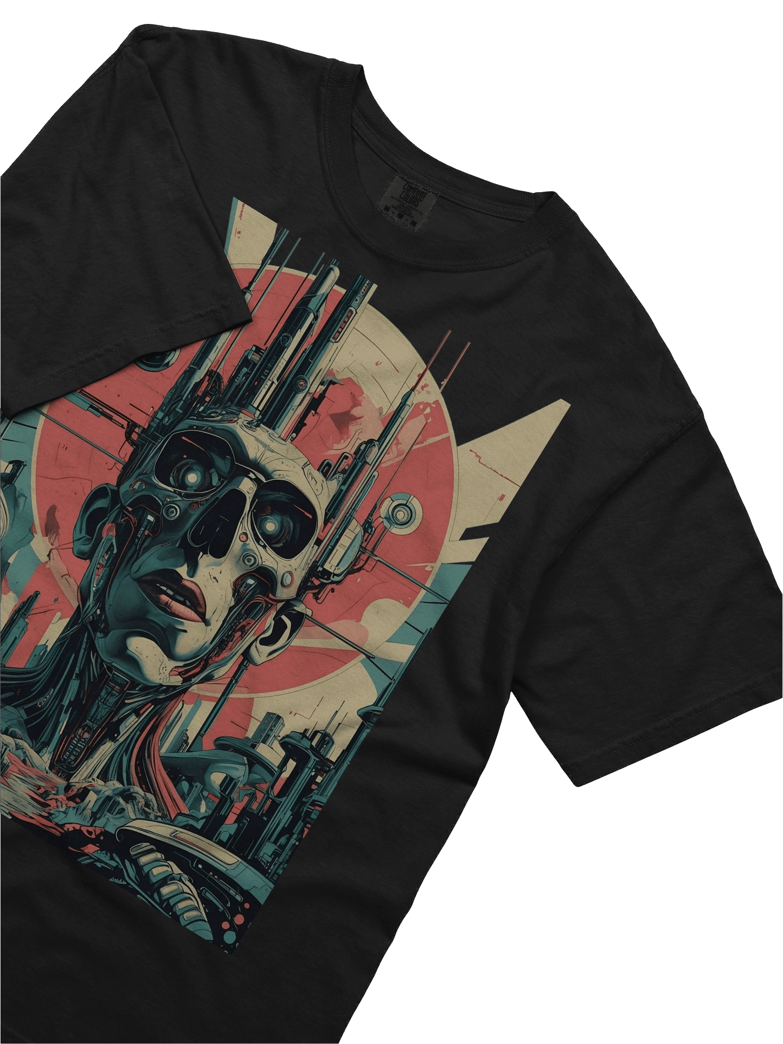 Retro-Futuristic Overlord Heavyweight T-Shirt product image (2)