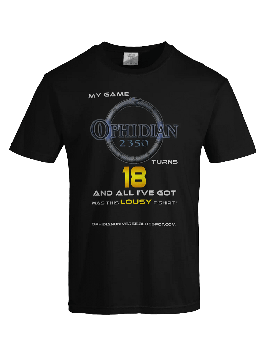 My Game Turns 18 T-Shirt product image (5)