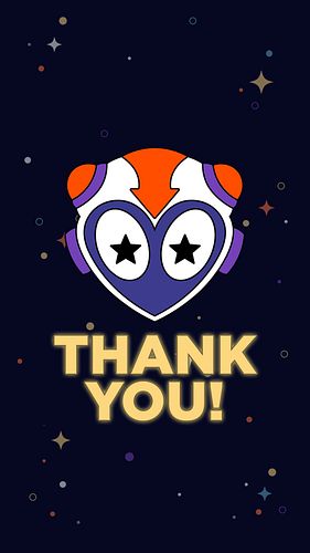 Thank you 🫶🏻🚀