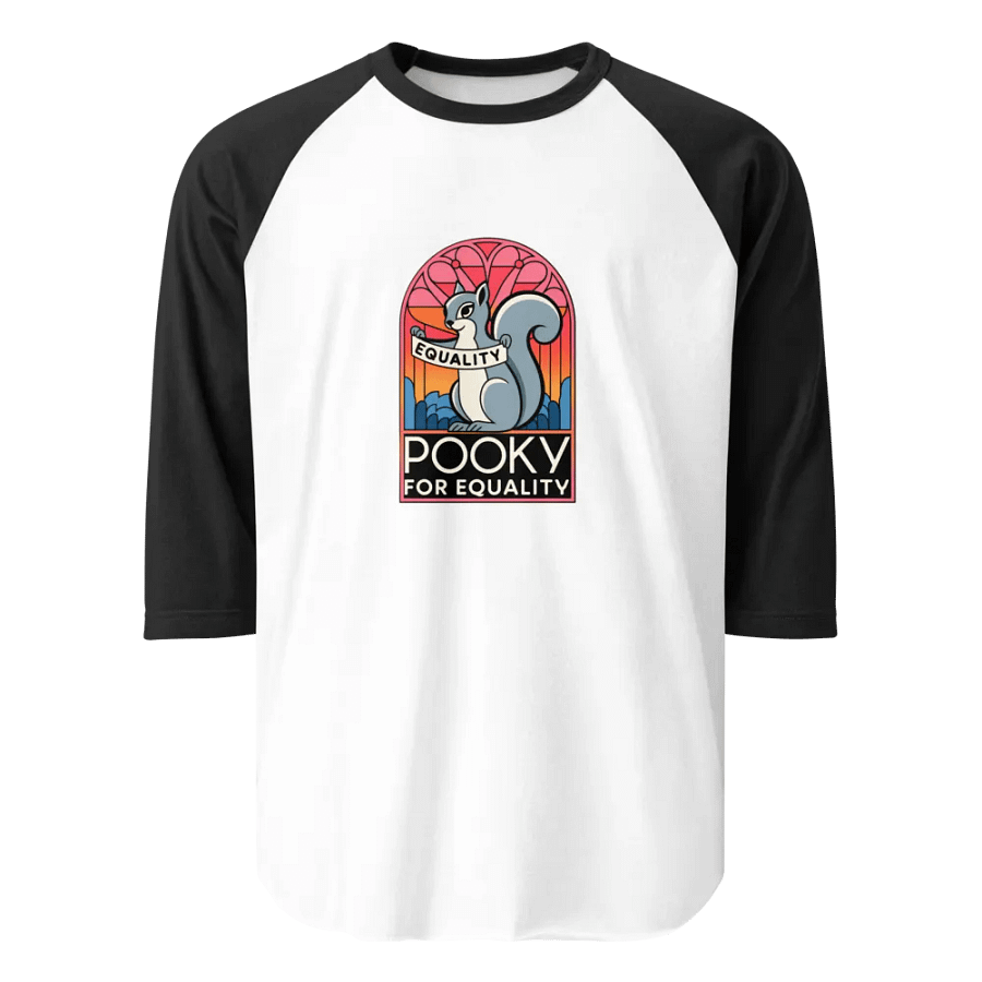 Pooky's Equality Rally Raglan Tee product image (1)