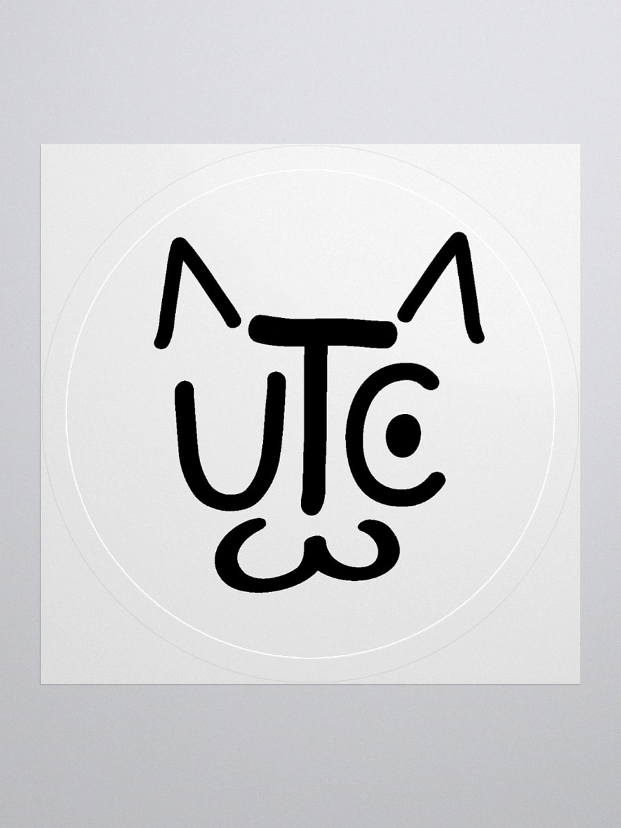 UberTallCats Logo Sticker product image (1)