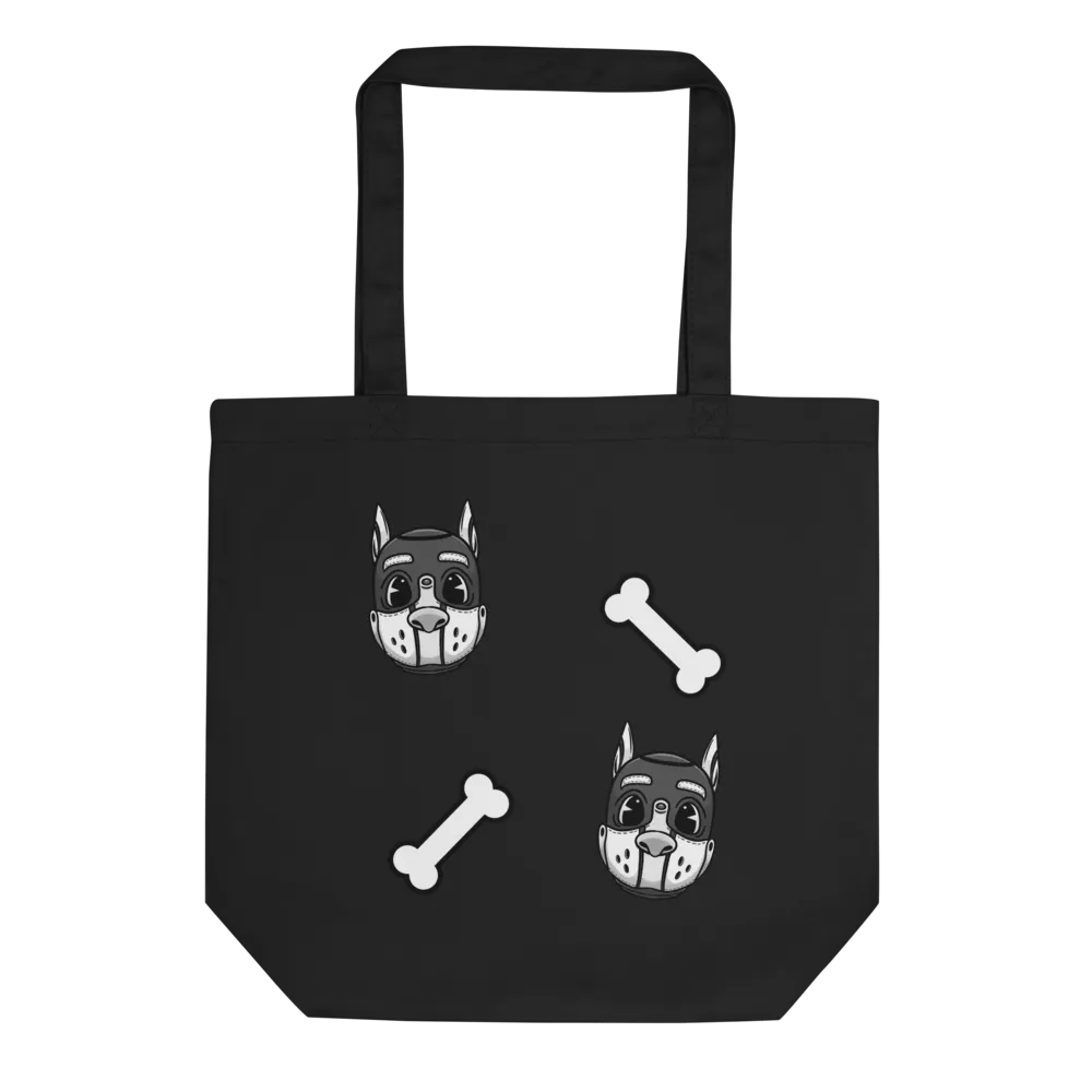 Rubberhose Pup & Bone - Tote Bag product image (1)