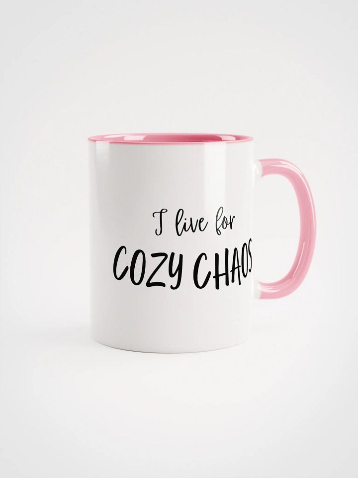 Cozy Chaos Colorful Ceramic Mug product image (1)