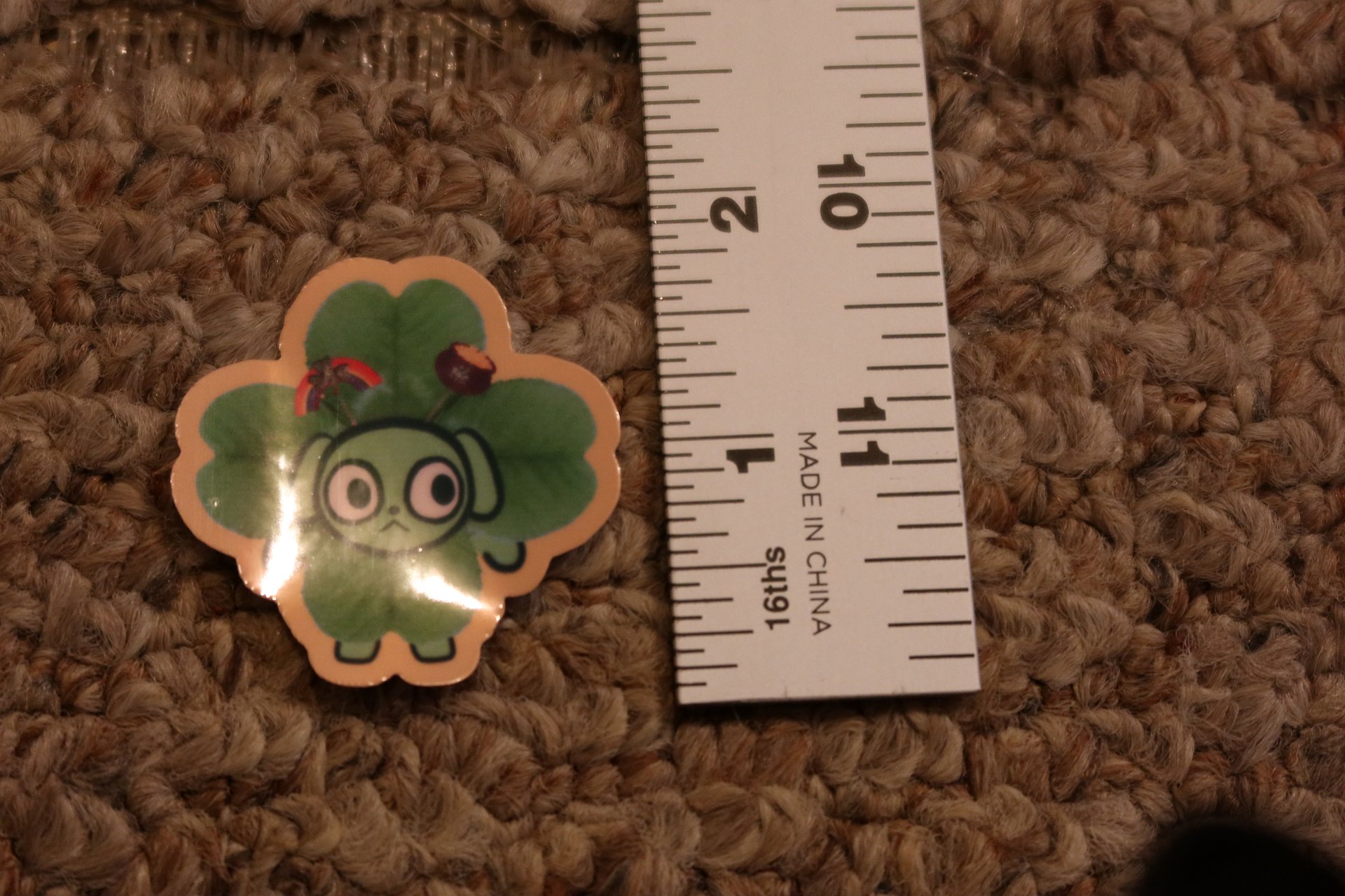 4 Leaf Clover Cat and Dog stickers product image (2)
